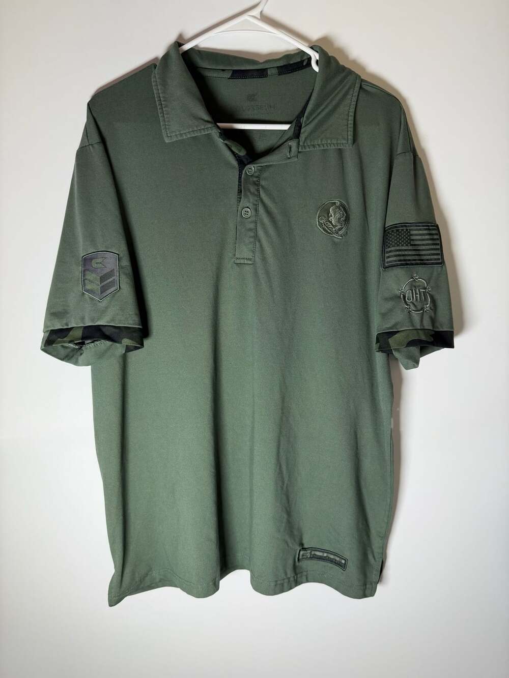 Colosseum Athletics Florida State Seminoles OHT Military Appreciation Polo Shirt